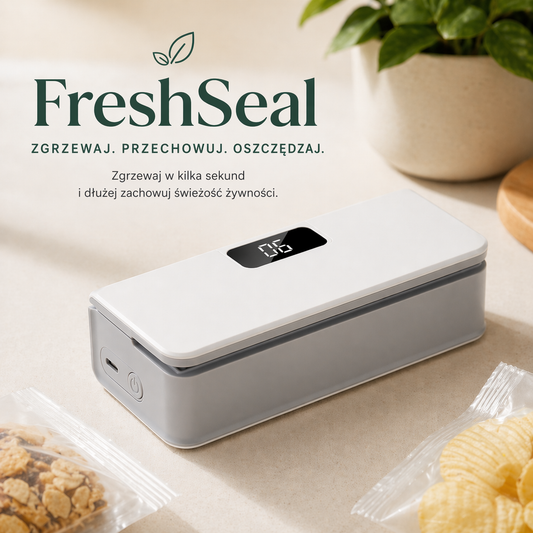 FreshSeal — przenośna zgrzewarka do torebek